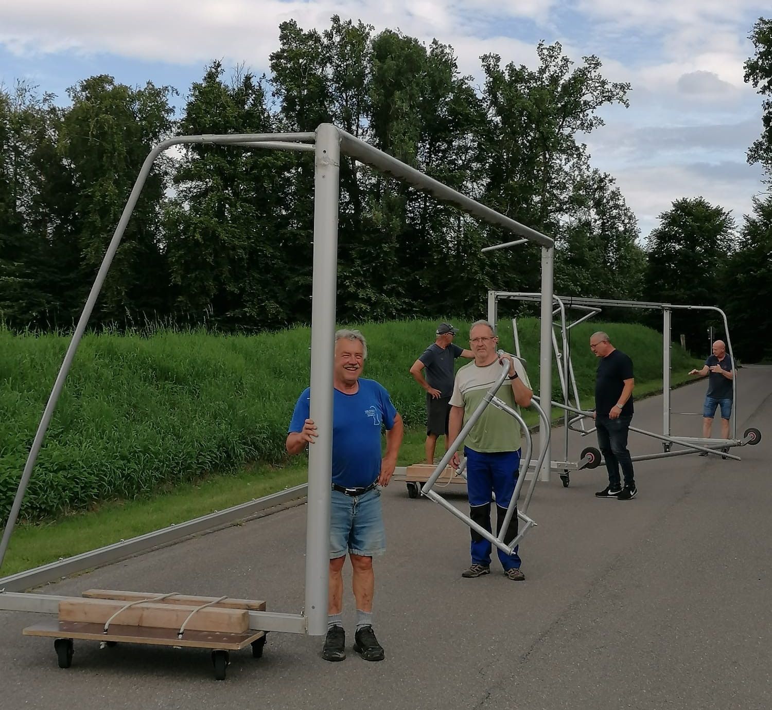 Die Torjäger waren unterwegs
